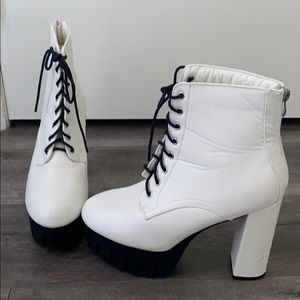 White Booties